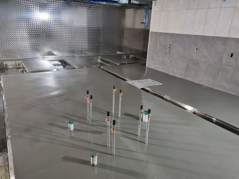 여수 GSC 2공장 주방바닥 공사 